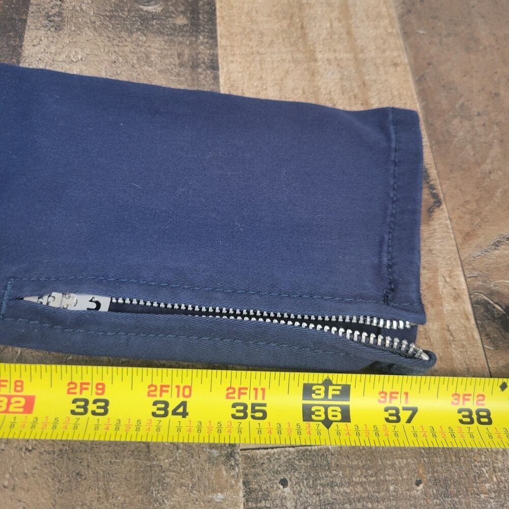 True Religion Cargo Legging Pants Zipper Ankle Tapered NWT Navy Blue Womens 25 - Picture 15 of 16